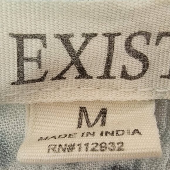 Blue Mini Sundress Coverup Cap Sleeves V Neck Size M - Picture 5 of 5